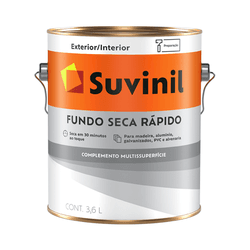 FUNDO SECA RÁPIDO SUVINIL BRANCO FOSCO 3,6L - MIARA KRÜGER TINTAS