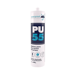 WATERPROOF ADESIVO PARA PARABRISA PU55 PRETO 380G - MIARA KRÜGER TINTAS