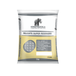 Rejunte Super Resinado 1KG - CONSTRUCOLA - Rede Construir Milmart