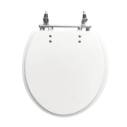 Assento Poliéster Convencional Branco Liso - RF BR... - Rede Construir Milmart