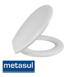 Assento Convencional Almofadado Plus Branco - META... - Rede Construir Milmart