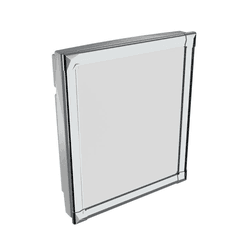 Armário Banheiro Plástico 31X36X10 Cinza AL41 - AS... - Rede Construir Milmart
