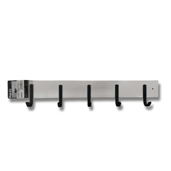 Cabideiro Simples Branco Com 5 Ganchos 10550015 - ... - Rede Construir Milmart
