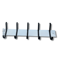 Cabideiro Branco Com 5 Ganchos Duplo 10550025 - PR... - Rede Construir Milmart