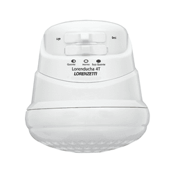CHUVEIRO LORENDUCHA BRANCO 127/5500 - LORENZETTI - Rede Construir Milmart