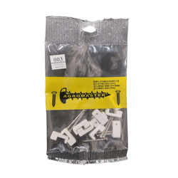 Fixo Fio Reto Branco C/10 N°003 - AGROMASTER - Rede Construir Milmart