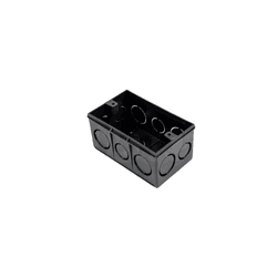 Caixa De Luz 4X2 Preta - Rede Construir Milmart