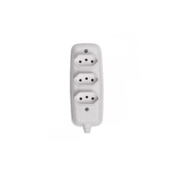Tomada Em Barra Tripla Bipolar 2P + T 10A 250V 263... - Rede Construir Milmart