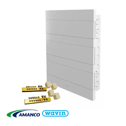 Quadro De Distribuição Liso 36 DIN Com Barramento ... - Rede Construir Milmart
