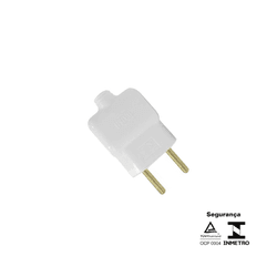 Pino Macho 2P 20A 14241 Branco - ILUMI - Rede Construir Milmart