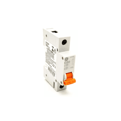 Disjuntor DIN 1P C 20A - Rede Construir Milmart