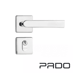 Fechadura RQ1 Concept Cromada 414-40CE / Externa -... - Rede Construir Milmart