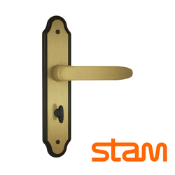 Fechadura Basic Oxidada WC / Banheiro 823/11 - STA - Rede Construir Milmart