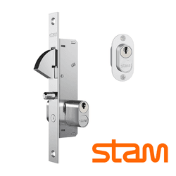 Fechadura Porta Correr Larga Inox (G) 940 35040 - ... - Rede Construir Milmart