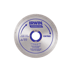 Disco Diamantado Liso Porcelanato 13891 - IRWIN - Rede Construir Milmart
