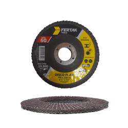 Disco Flap 60 4.1/2''X115MM - FERTAK - Rede Construir Milmart