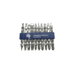 Jogo De Chave Fenda / Philips BITS Com 10 Peças 22... - Rede Construir Milmart