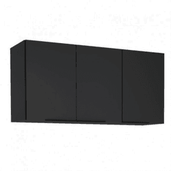 Armário Aéreo Cozinha MDF Cisne Preto 120 - COZIMA... - Rede Construir Milmart