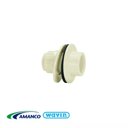Adaptador Caixa Dágua Flange Rosca Com Anel 1/2