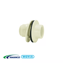 Adaptador Caixa Dágua Flange Rosca Com Anel 3/4