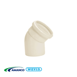 Joelho Esgoto 45º 100mm - AMANCO - Rede Construir Milmart