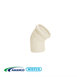 Joelho Esgoto 45º 50mm - AMANCO - Rede Construir Milmart