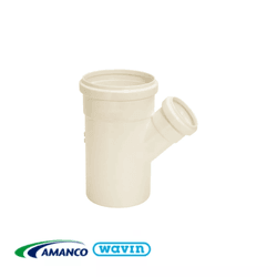 Junção Esgoto Simples Redução 100x50mm - AMANCO - Rede Construir Milmart