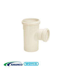 Te Esgoto Redução 100x50mm - AMANCO - Rede Construir Milmart