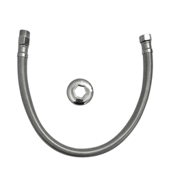 Engate Flexível Trançado Inox 60CM FLEX60-IN - FLV... - Rede Construir Milmart