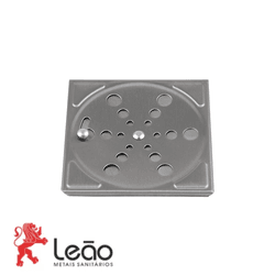 Grelha Quadrada Rotativa Inox Para Ralo 10X10 1911... - Rede Construir Milmart