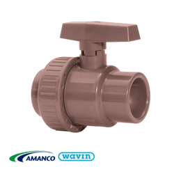 Registro Esfera Soldável Com União 50mm - AMANCO - Rede Construir Milmart