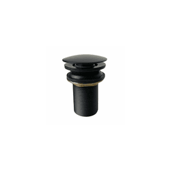 Válvula Click Pop Up Lavatório Preta 1.1/4'' - GHE... - Rede Construir Milmart