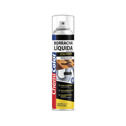 Borracha Líquida Transparente Spray 400ML - CHEMIC... - Rede Construir Milmart