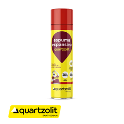 Espuma Expansiva 500ML - QUARTZOLIT - Rede Construir Milmart