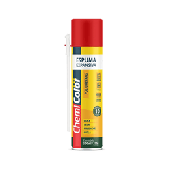 Espuma Expansiva PU 500ML - CHEMICOLOR - Rede Construir Milmart