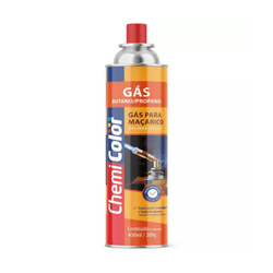 Gás Para Maçarico 400ML - CHEMICOLOR - Rede Construir Milmart