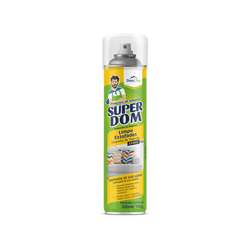 Limpa Estofado SUPER DOM Com Escova Spray 300ML - ... - Rede Construir Milmart