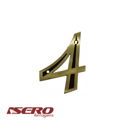 Número Residencial 4 - ISERO - Rede Construir Milmart