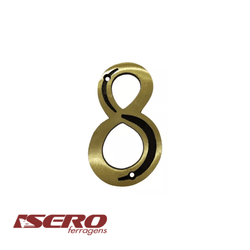 Número Residencial 8 - ISERO - Rede Construir Milmart