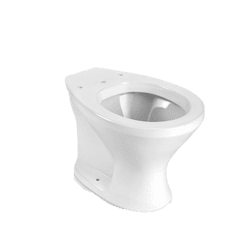 Vaso Convencional Diamantina Infantil Branco IP72 - Rede Construir Milmart