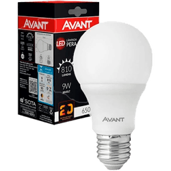 Lampada LED 12W Pera Branco 6500K Bivolt 81374 - Rede Construir Milmart