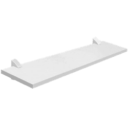Prateleira Essencial 67,50X1,5cm Text Branco - Rede Construir Milmart