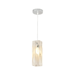 Pendente Mirage Zb Fosco P/ 1 lampada E27 10x10x27 - Rede Construir Milmart