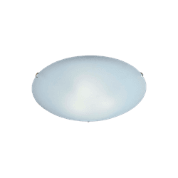 Plafon Clean Redondo 25cm P/ Lamp E27 - Rede Construir Milmart