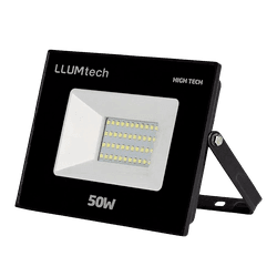 Refletor Led Deep High Tech 50W 6500K - Rede Construir Milmart