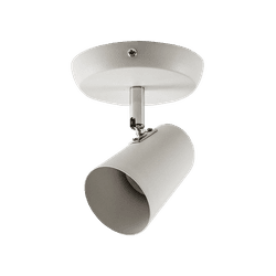 Spot New Short P/ 1 Lamp E27 Branco - Rede Construir Milmart