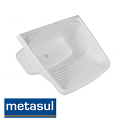 Tanque De Plástico Branco 24L - METASUL - Rede Construir Milmart