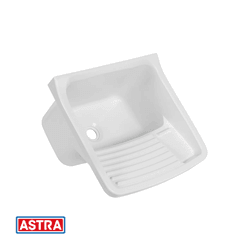 Tanque De Plástico TQ-0 47Cm Branco - ASTRA - Rede Construir Milmart