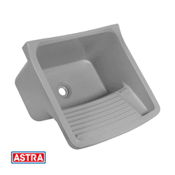Tanque De Plástico TQ-2 58 Cm Cinza Claro - ASTRA - Rede Construir Milmart