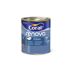 Tinta Renova Branco Fosco 1/4 (800 ml) - CORAL - Rede Construir Milmart